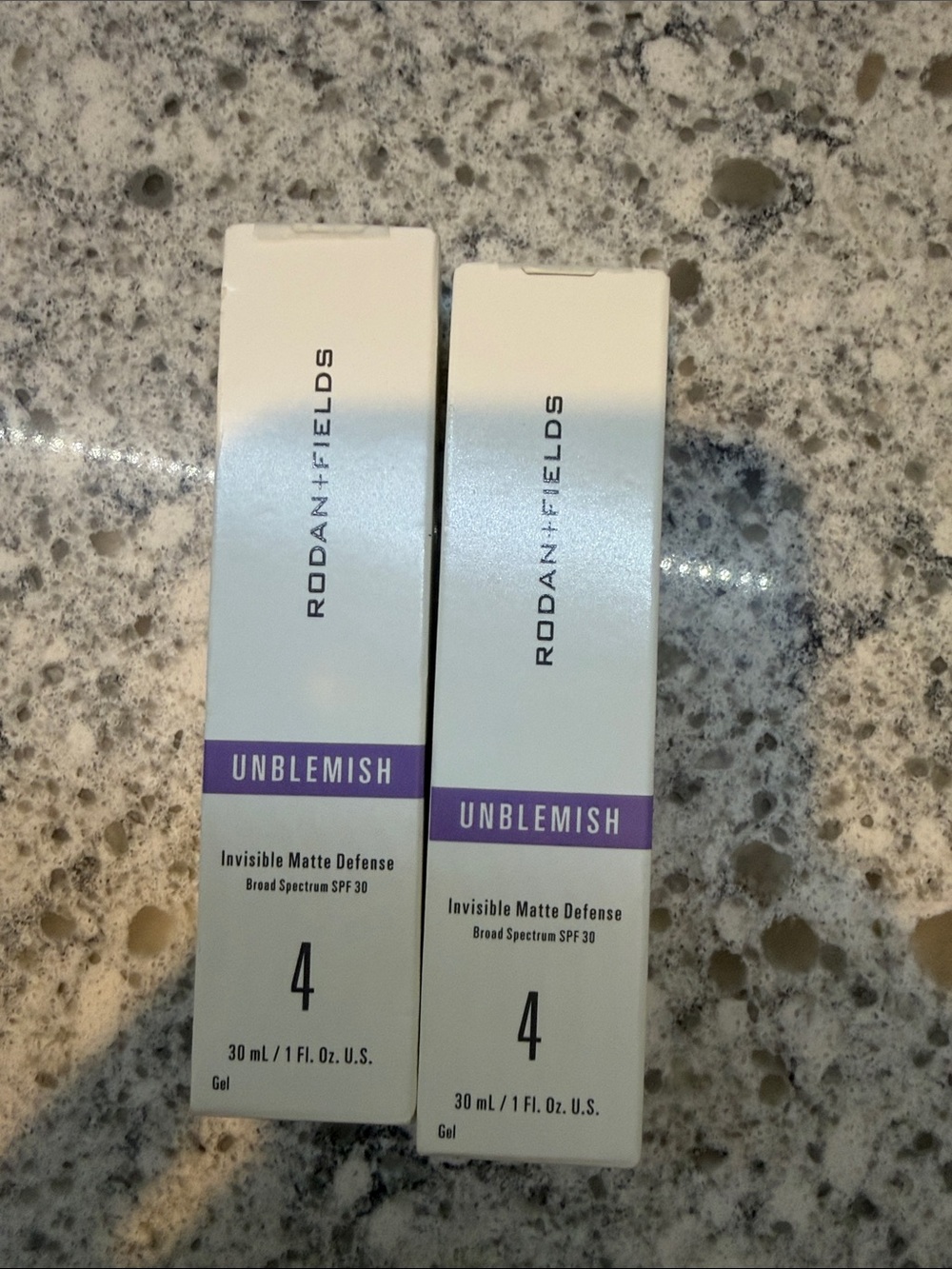 Rodan + Fields Unblemish Invisible Matte Defense SPF 30 - bundle of 2